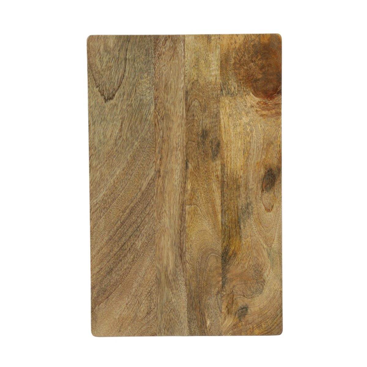 Streamdale Furniture Artisan Handcrafted Modern Industrial Mango Wood C-Shape End Table