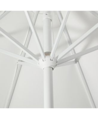 Baiona 9 ft Market Patio Umbrella, UV Protection, Auto-Tilt, Crank, Wind Vent