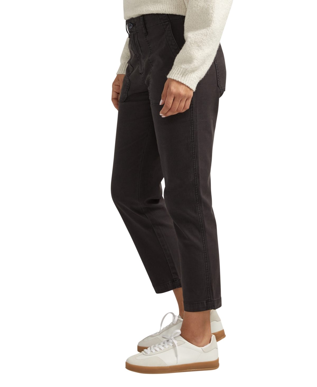 Jag Women's Jules High Rise Slim Leg Pants In Moonless Night