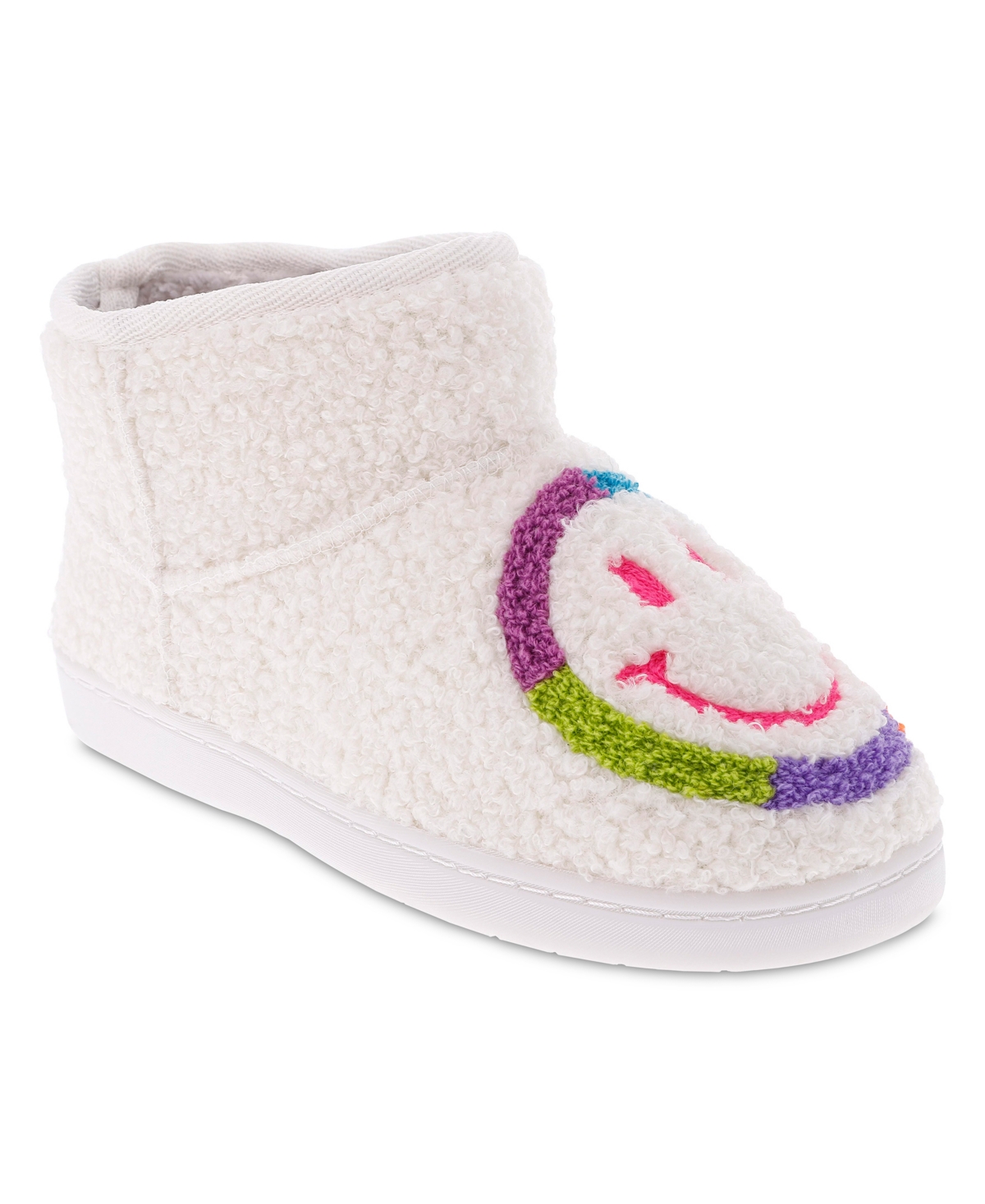 Women's Chill Slip-On Cozy Shearling Slippers - Smile