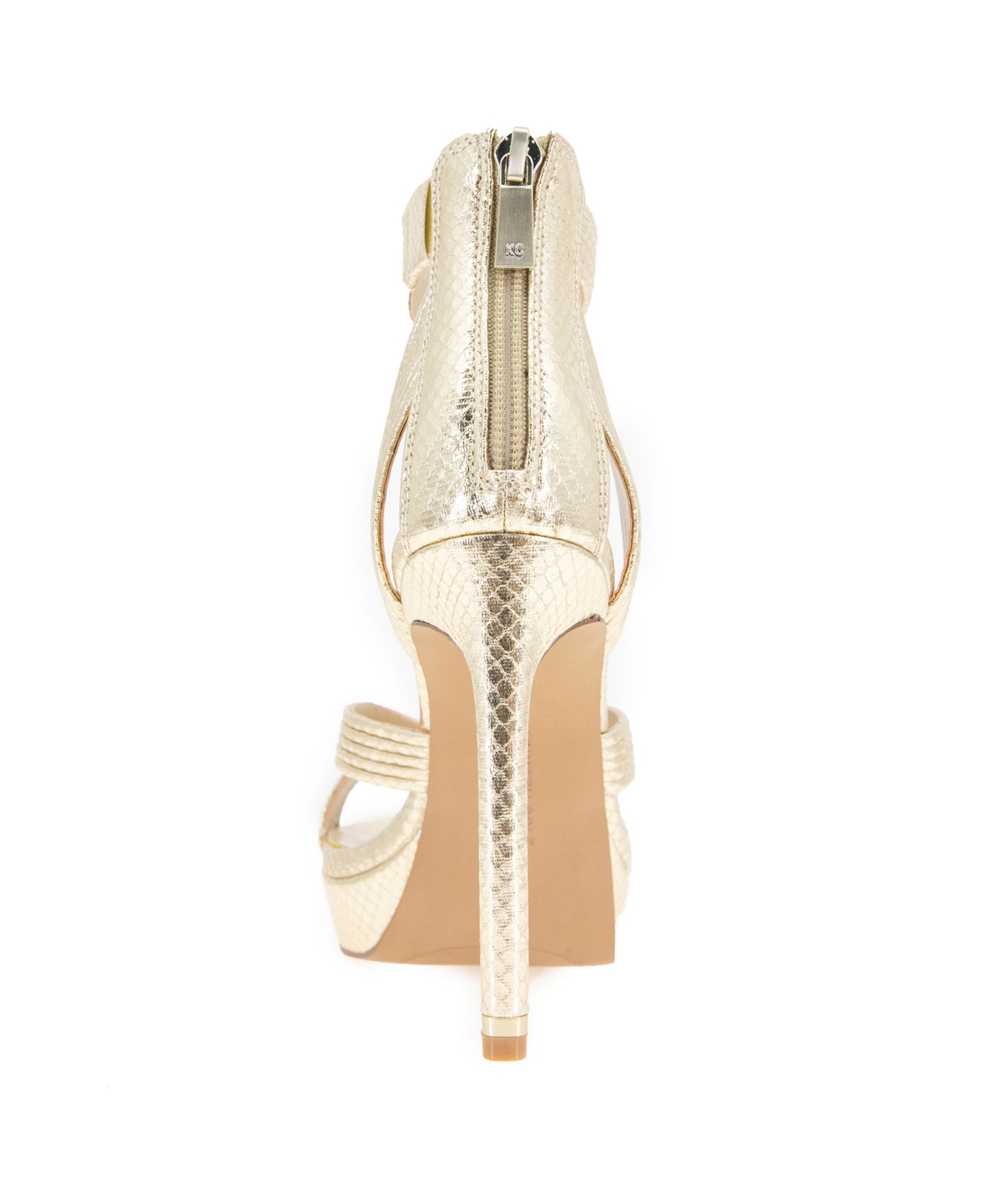 Kenneth Cole New York Women's Strappy Nadine Sandals In Black Snake