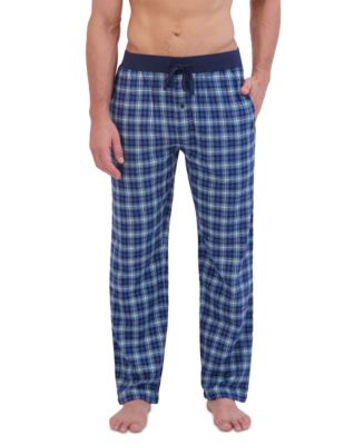 Hanes Men's Ultimate Ultra Soft Plaid Flannel Pajama Pants - Macy's