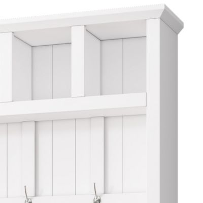 Streamdale 3-in-1 Space-Saving Hall Tree Seat, Shoe Storage, Shelves