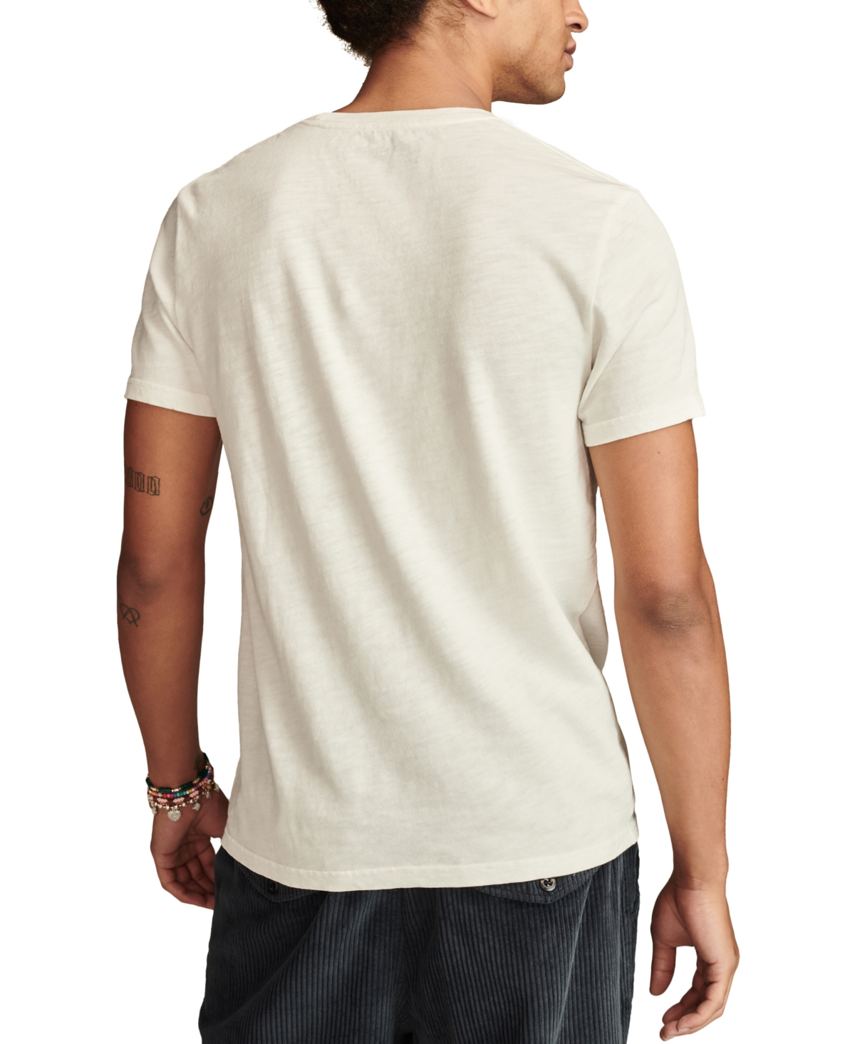 Lucky Brand Men's Grateful Dead Short Sleeve Crewneck Graphic T-Shirt