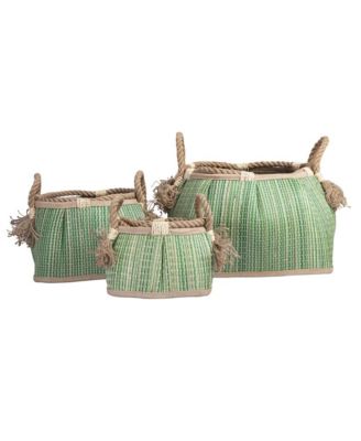 Kaplan Early Learning Sense of Place Woven Baskets - Set of 3