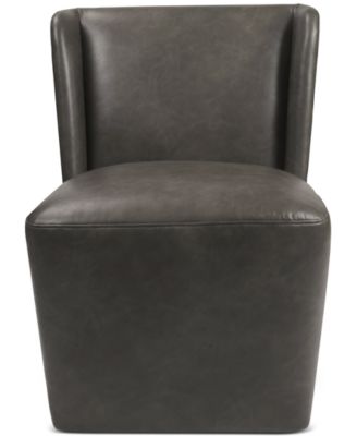 Furniture - Seham Faux Leather Dining Chair