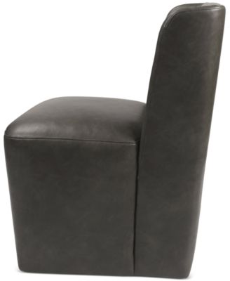 Seham Faux Leather Dining Chair, Created for Macy's