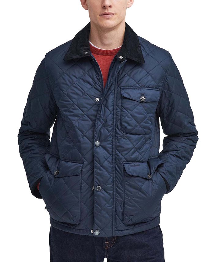 Burberry quilted jacket mens macys cheap