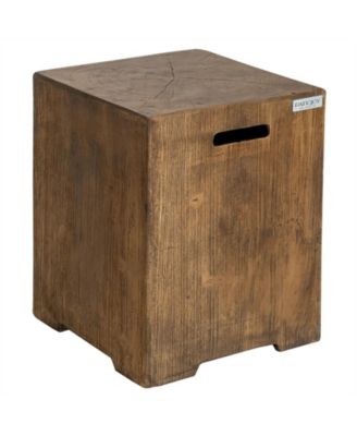 16 Inch Outdoor Hideaway Table Cover for Standard 20 LBS Propane Tank