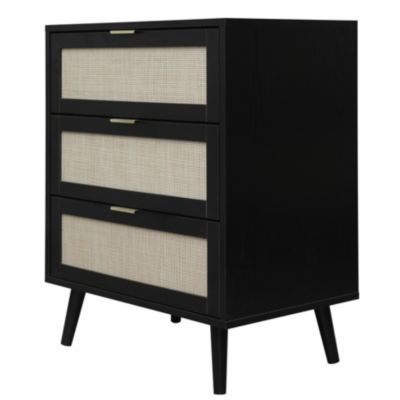 3 Drawer Cabinet, Suitable For Bedroom, Living Room, Study