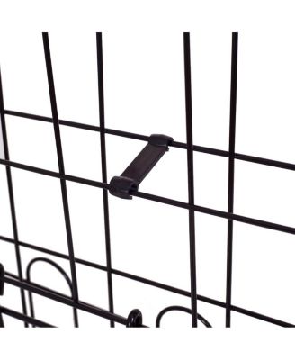 Folding Shopping Cart Jumbo Basket Grocery Laundry Travel w/ Swivel Wheels