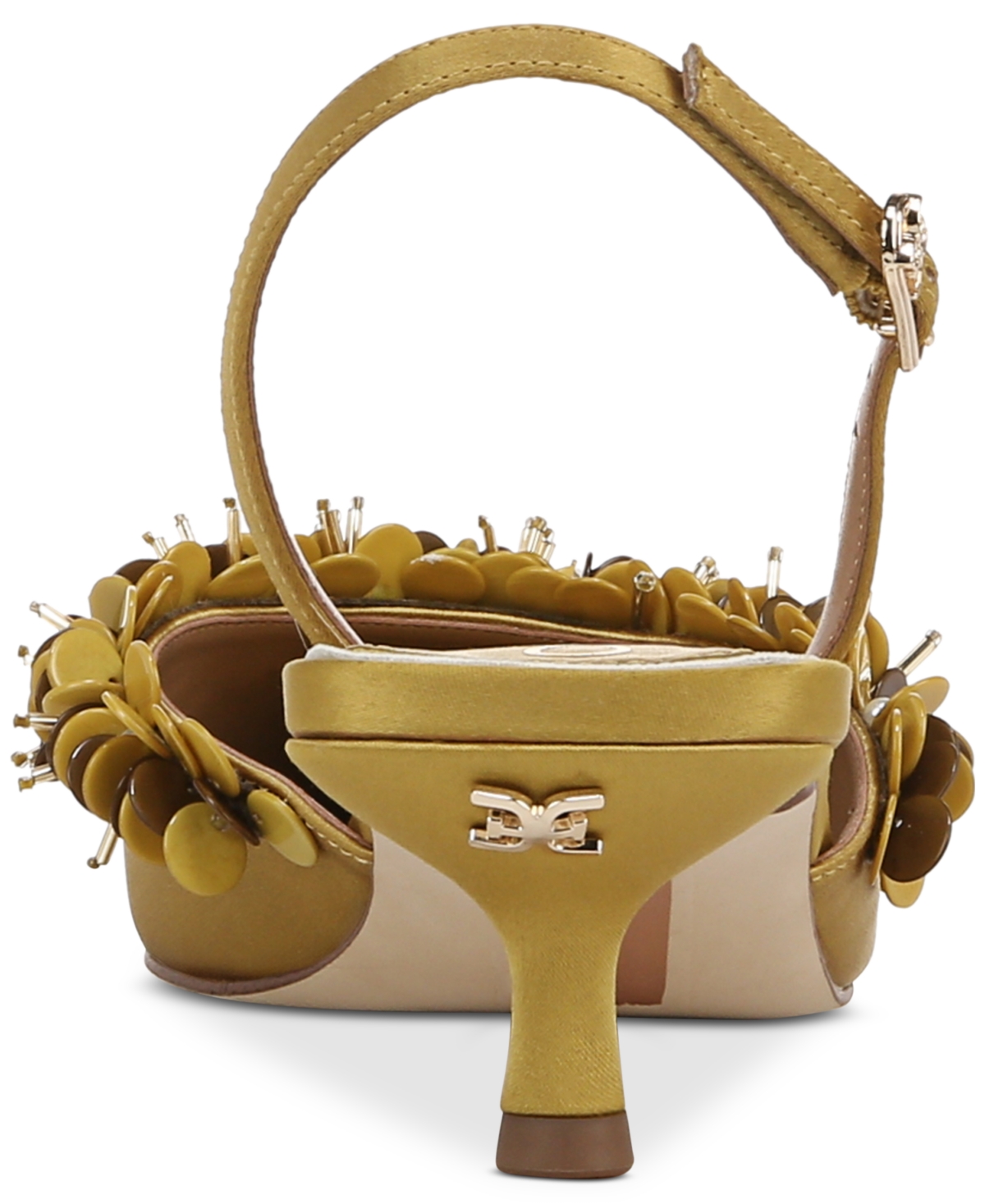 Sam Edelman Women's Trent Embellished Slingback Kitten-Heel Pumps