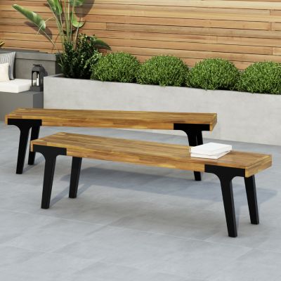 Acacia Dining Table UV + Rust Resistant, Seats 5