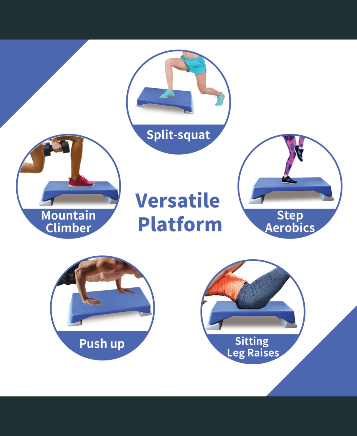 Streamdale Furniture Durable, Adjustable, Non-Slip 16