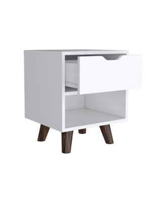 Streamdale Nightstand Carleen, Bedroom, White