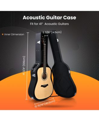 Electric Guitar Hard Case for Stratocaster Style Wooden Hard Shell Lockable