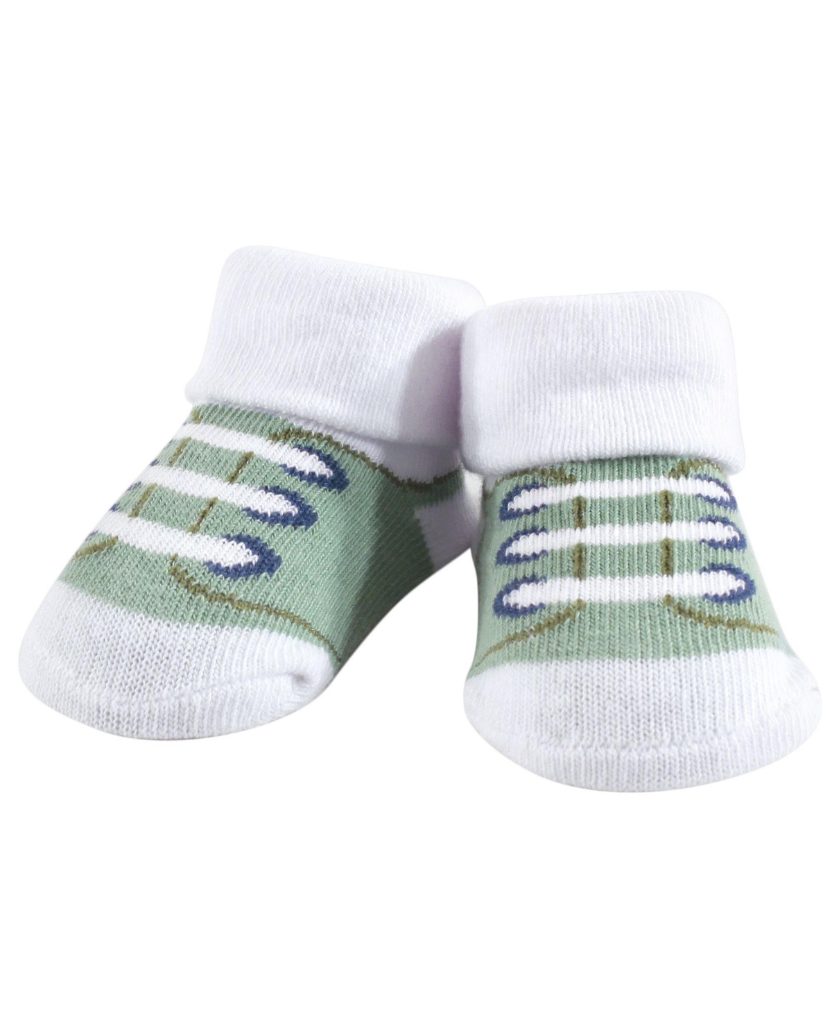 Hudson Baby Boys Soft Cotton Bib and Sock Pair