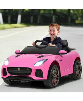 12V Jaguar F-Type SVR Licensed Kids Ride On Car