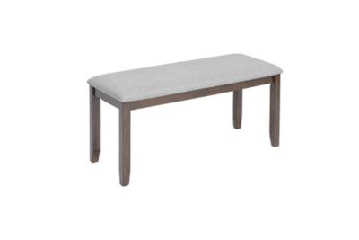 6-piece solid wood Walnut square table, upholstered chairs Dining Table Set