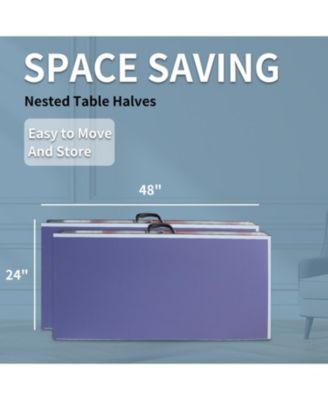 Streamdale Compact Foldable Ping-Pong Table Set Table, Paddles, Net, Balls