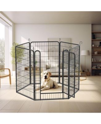 Streamdale Sturdy, Rust-Resistant Pet Fence with Automatic Gravity Locking