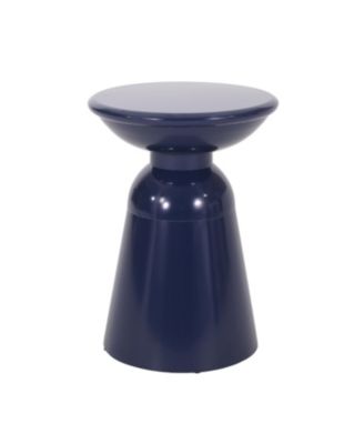 Streamdale Chic Side Table Modern Lines, Durable Iron Frame, No Assembly