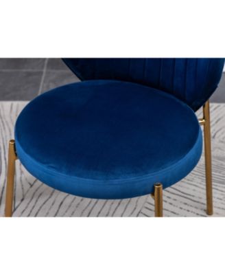 White Round Dining Set with 2 Chairs