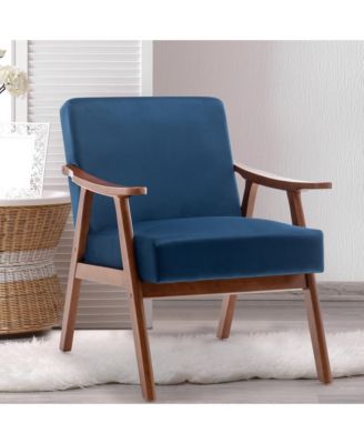 Mid-Century Modern Velvet Accent Armchair Style, Comfort, and Durability