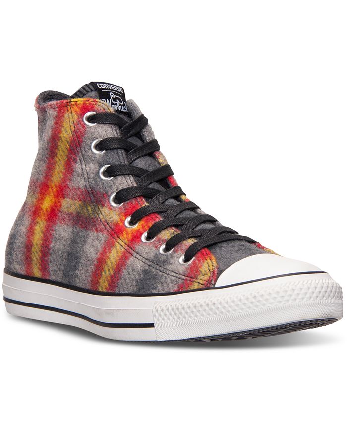 Converse Men's Chuck Taylor All Star Hi Woolrich Casual Sneakers from ...