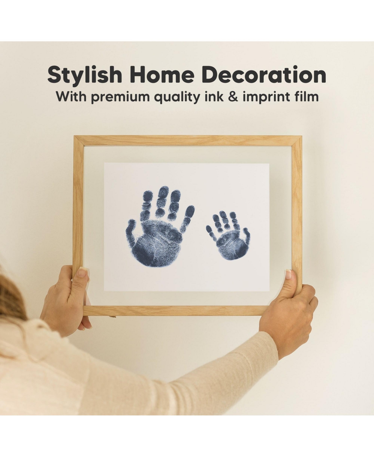 KeaBabies 1pk Inkless Ink Pad for Baby Hand and Footprint Kit, Clean Touch Dog Paw, Dog Nose Print Kit, Baby & Pet Safe