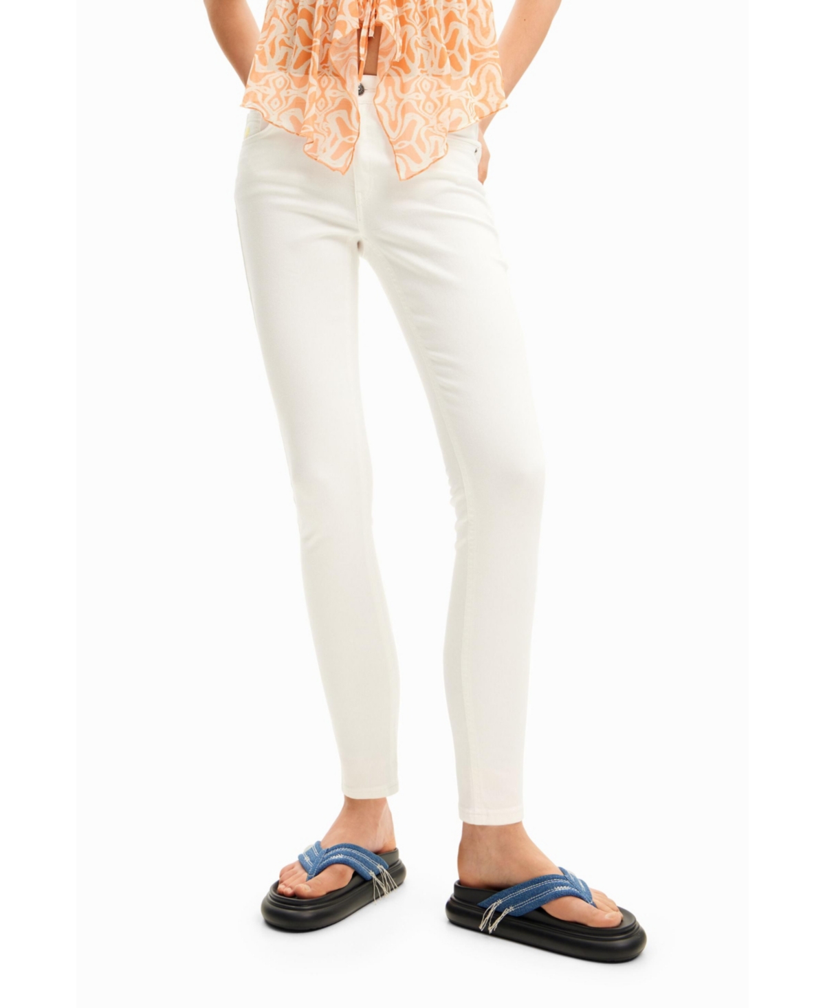 Desigual Women's Slim push-up jeans