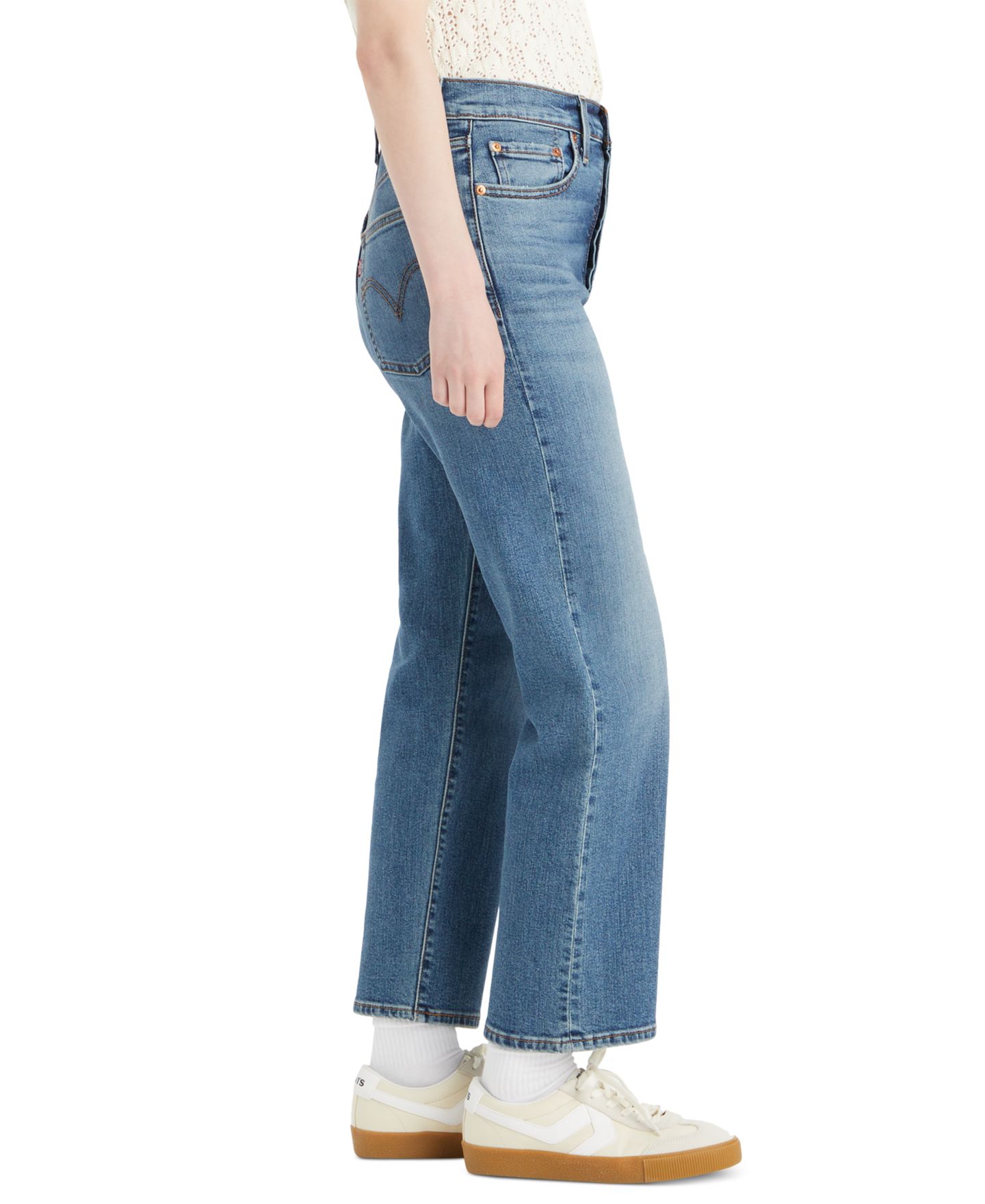 Женские джинсы Levi's Ribcage High-Rise Straight Ankle, цвет: Elevated Taste — фото 2
