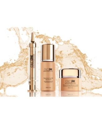Eye Care Set with our 24k Instant Facelift Cream, Eye Treatment Cream, and Eye Serum.