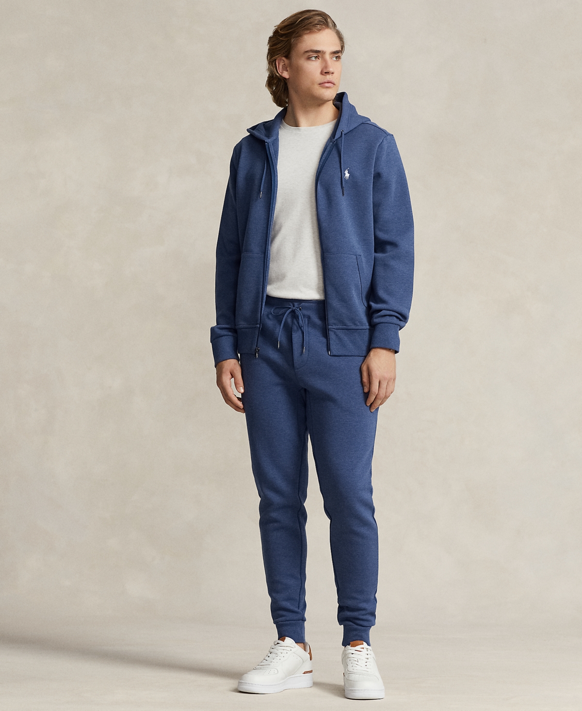 Polo Ralph Lauren Men's Double-Knit Full-Zip Hoodie