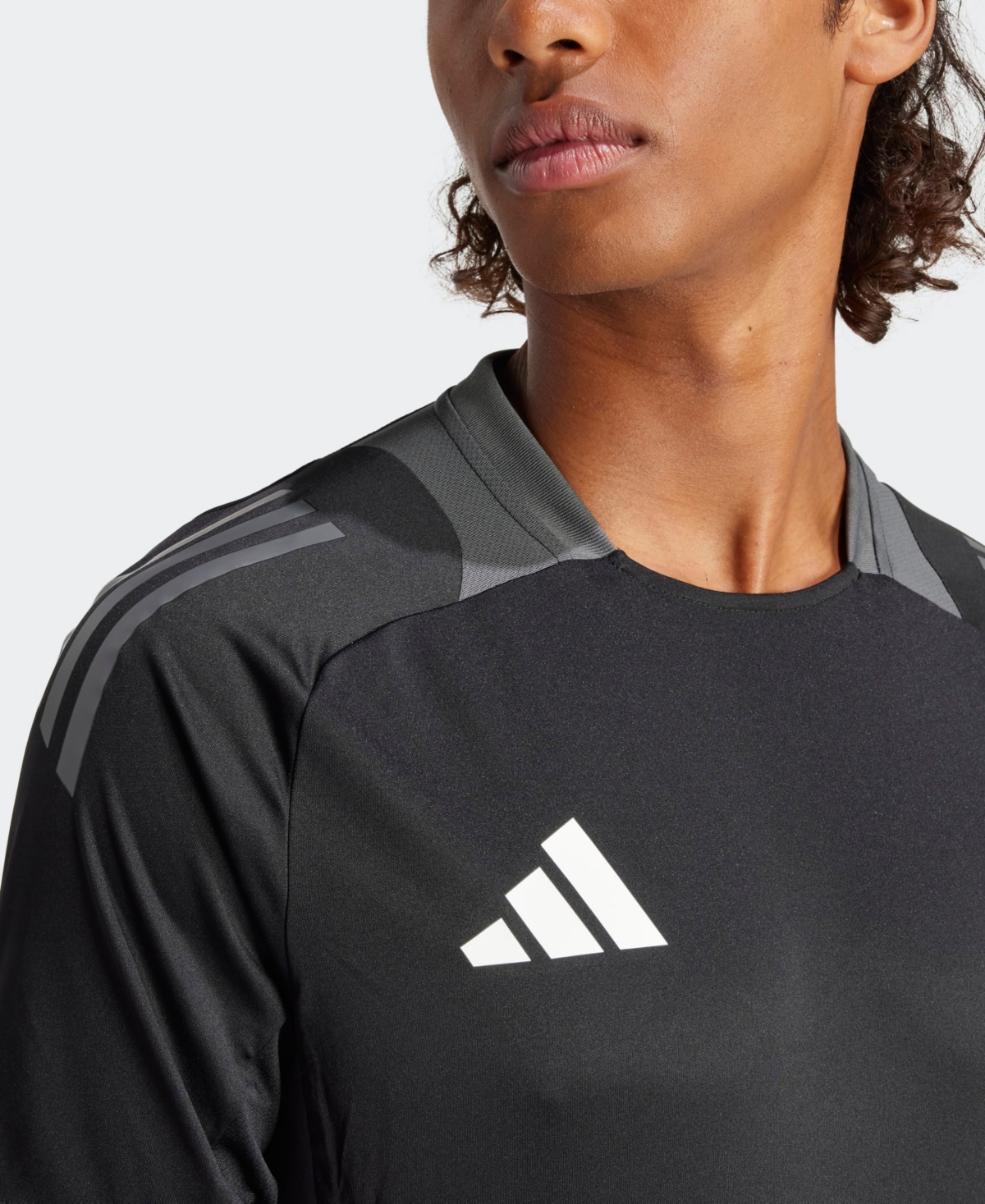 adidas Men's Tiro 24 Competition Training T-Shirt -Team Dark Grey