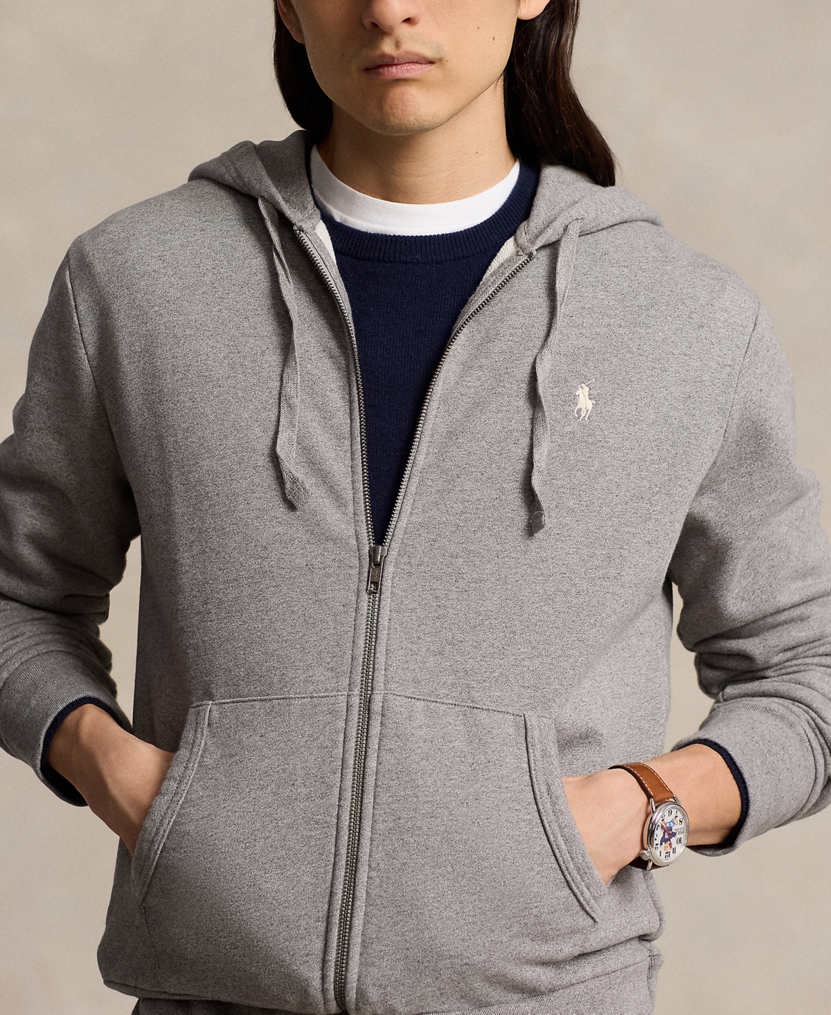 Polo Ralph Lauren Men's Cotton Loopback Terry Full-Zip Hoodie