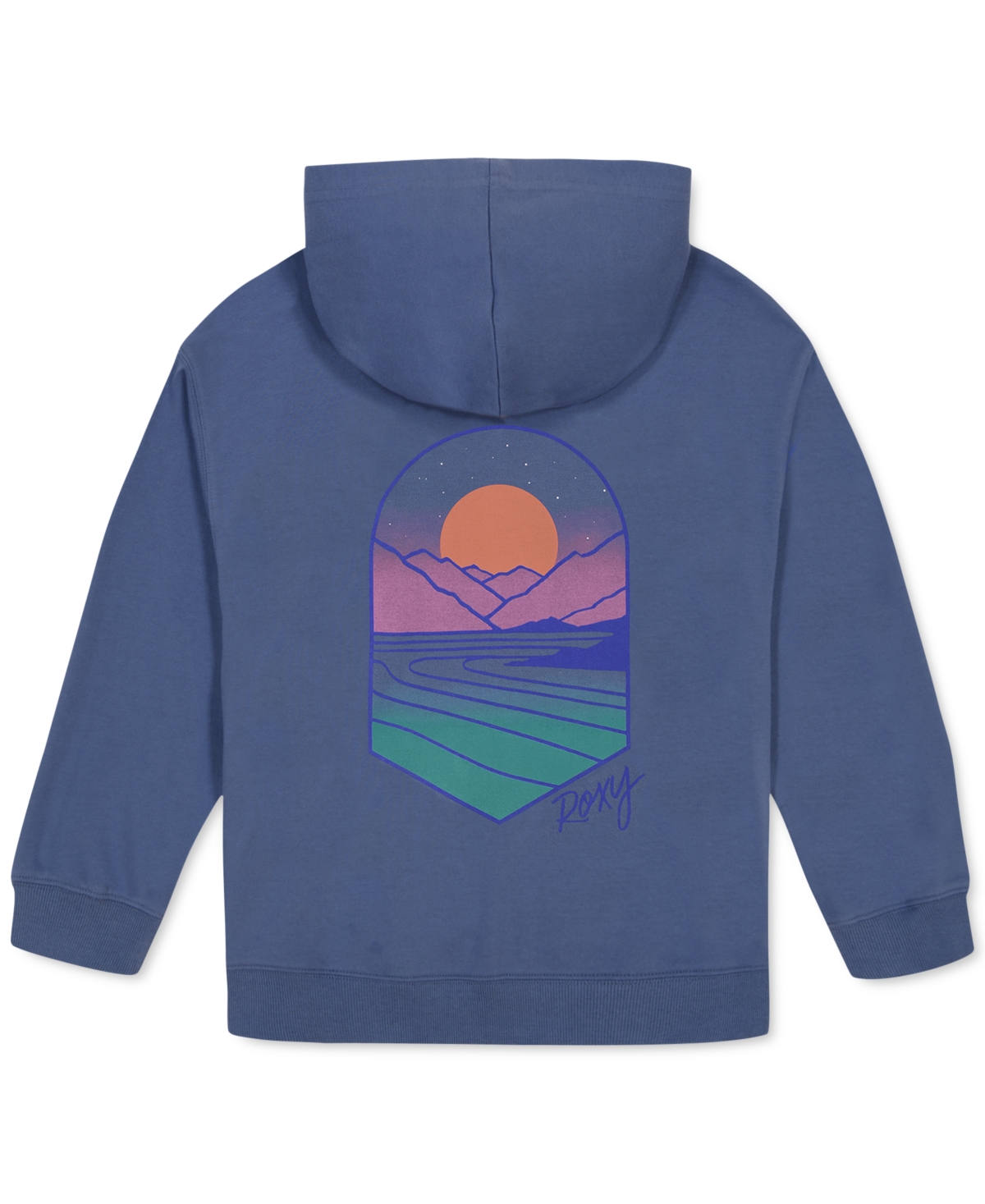 Roxy Big Girls Mountain Scenic Graphic Hoodie