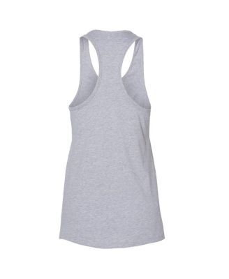 Women's Gray Martin Truex Jr Racer Back Tank Top