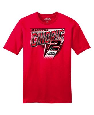 Men's Red Austin Cindric Car T-Shirt