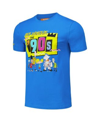 Men's Blue Hey Arnold the '90s Regular Fit T-Shirt