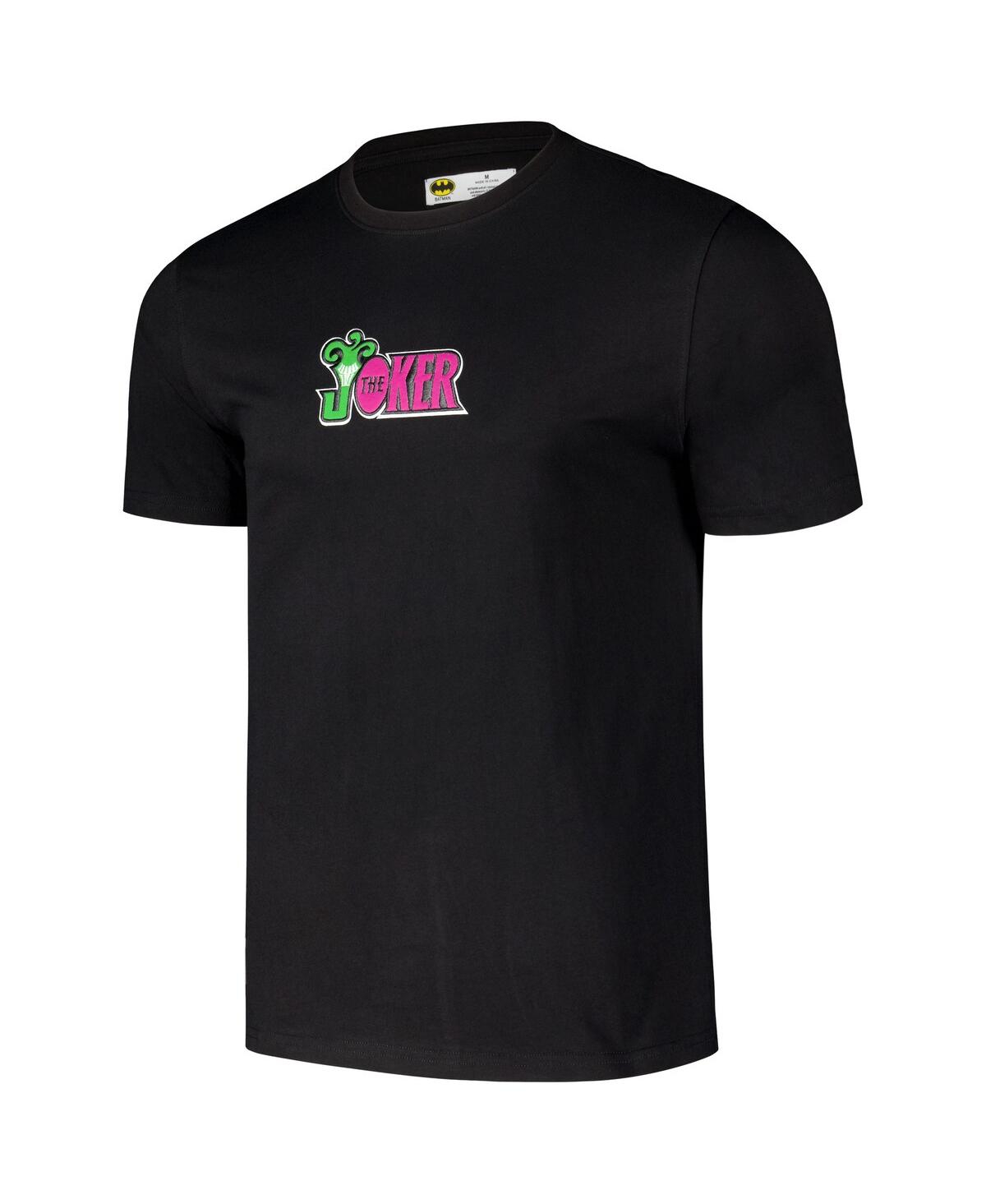Freeze Max Men'sBatman Comics the Joker Ha Ha Ha T-Shirt - Black