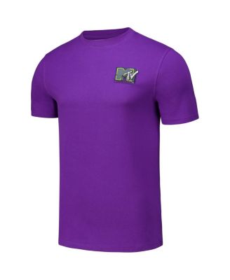 Men's Purple MTV Zombie Regular Fit T-Shirt