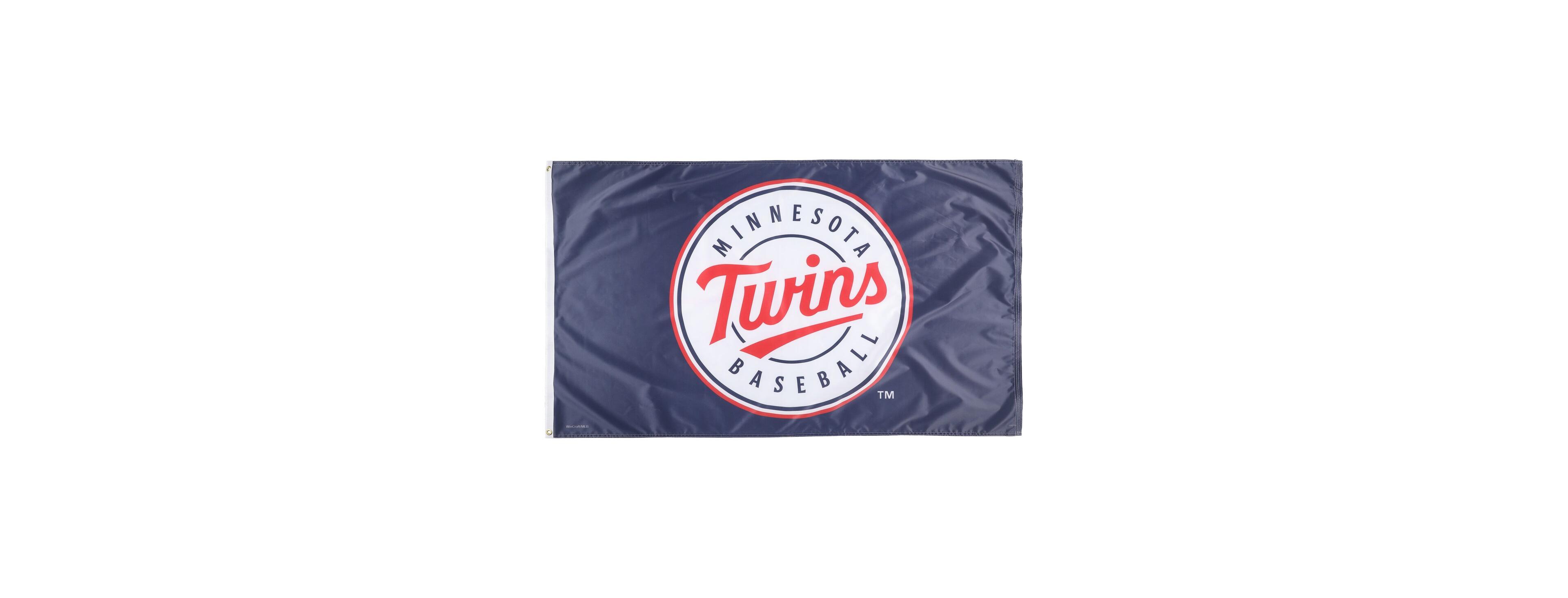 Wincraft Minnesota Twins 3' x 5' Single-Sided Deluxe Flag