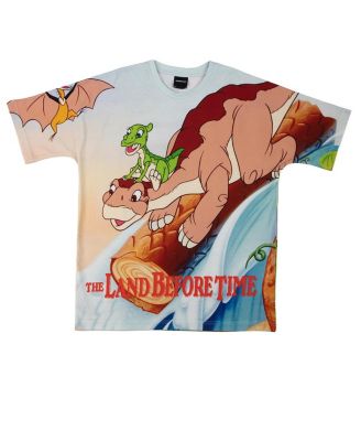 Men's and Women's Mint the Land Before Time Group Graphic T-Shirt