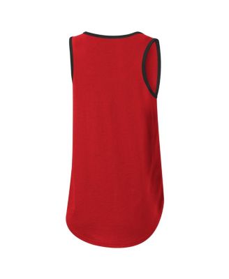 Women's Red Bubba Wallace A Game Scoop Neck Tank Top