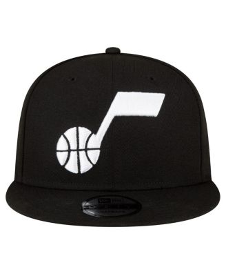 Men's Black Utah Jazz Team Color 9FIFTY Snapback Hat