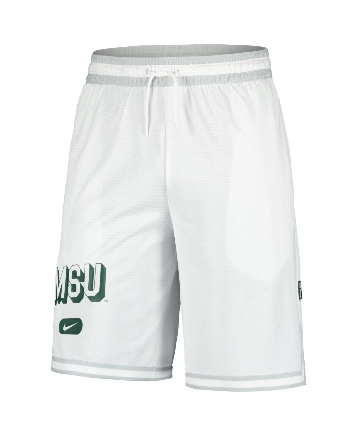Nike Men'sMichigan State Spartans Dna 3.0 Performance Shorts - White