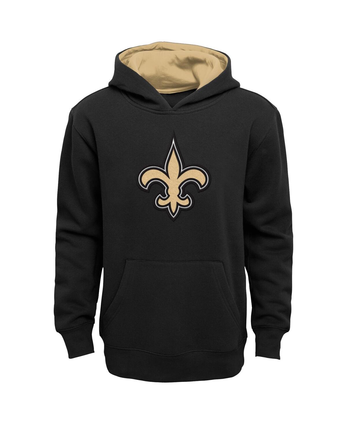 Preschool Black New Orleans Saints Prime Pullover Hoodie - Black