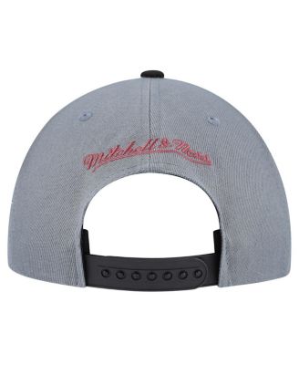 Men's Gray/Black Chicago Bulls Core Snapback Hat