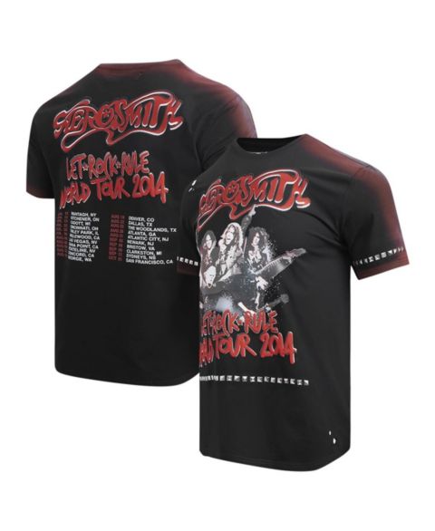 Мужская футболка Freeze Max Black Aerosmith Let Rock Rule the World Tour
